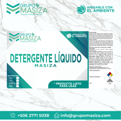 FABRICANTE MASIZA PRODUCTO DETERGENTE LIQUIDO GALON_Mesa de trabajo 1