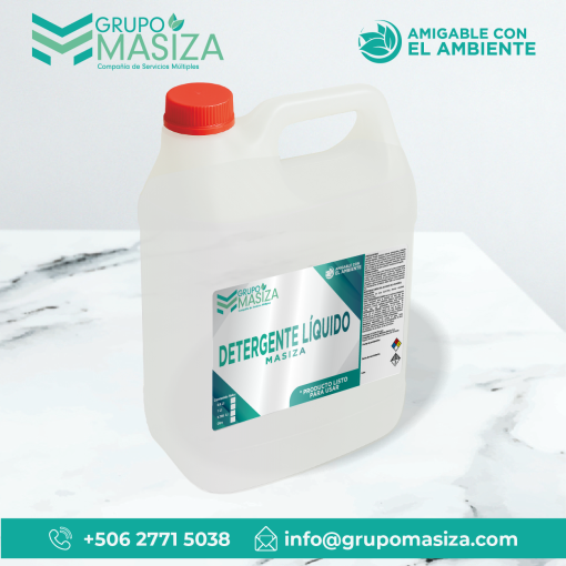 FABRICANTE MASIZA PRODUCTO DETERGENTE LIQUIDO GALON_Mesa de trabajo 1